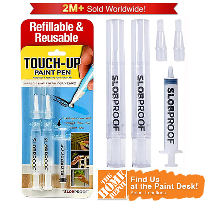 Slobproof Refillable Touch-Up Paint Pen