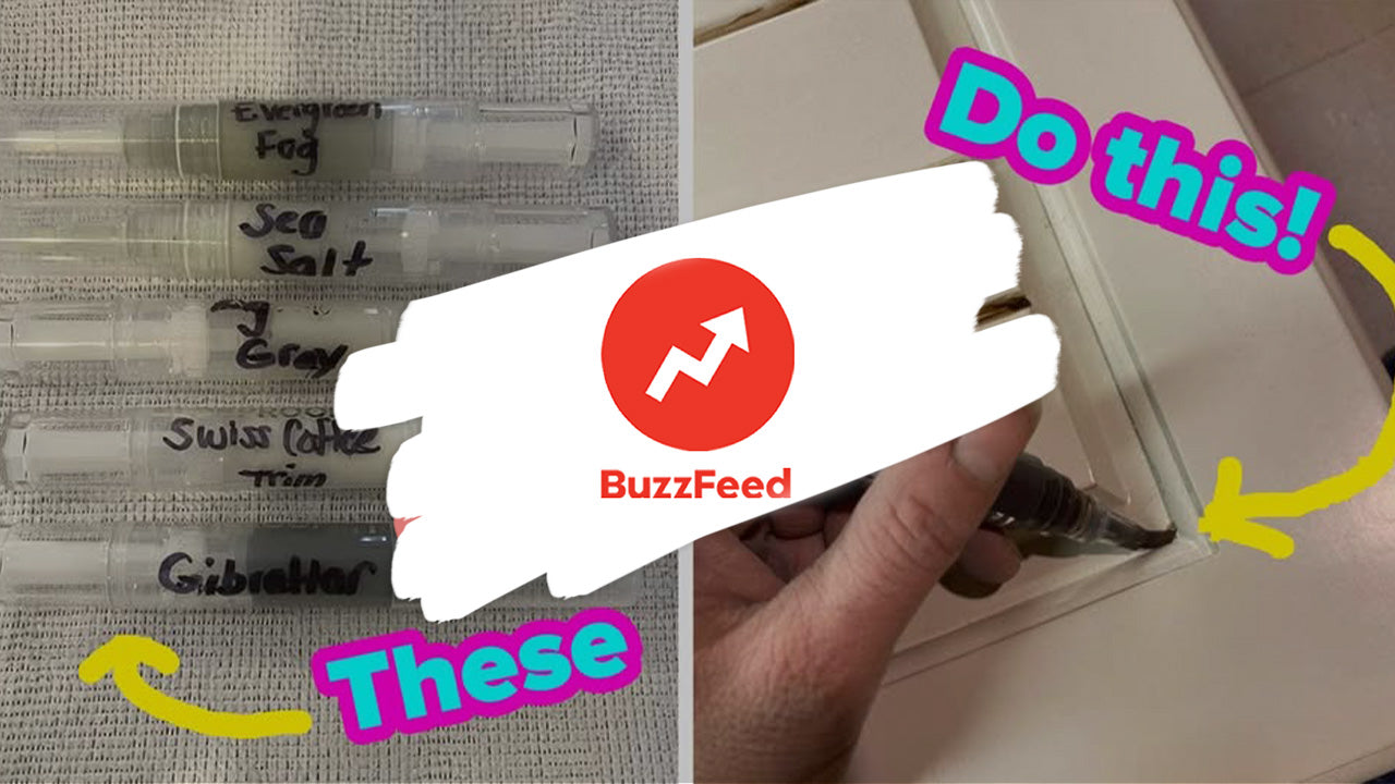Buzzfeed feature of Slobproof Refillable Touch-Up Paint Pens