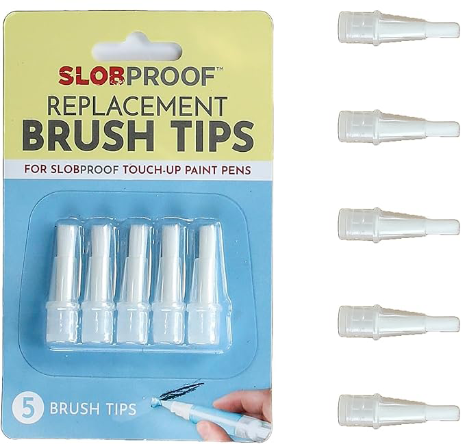 Pack of Five Replacement Brush Tips