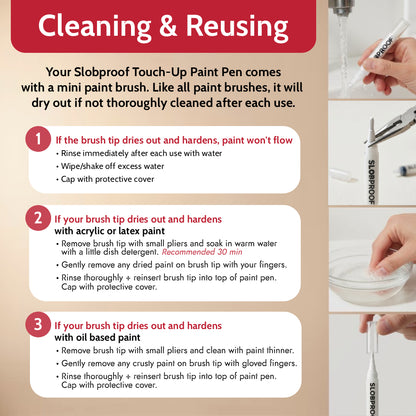 Refillable Touch-Up Paint Pens