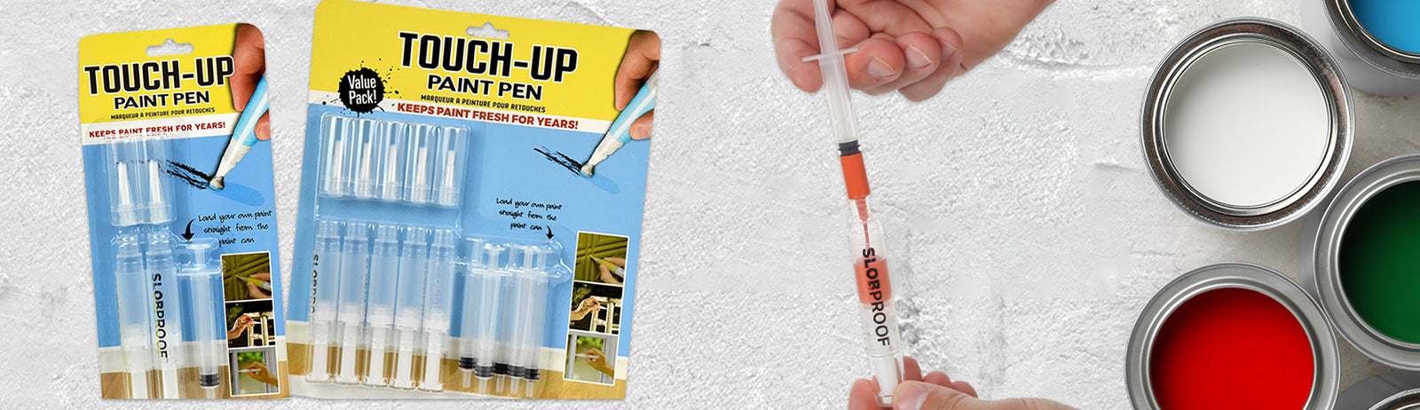Slobproof Refillable Touch-Up Paint Pens