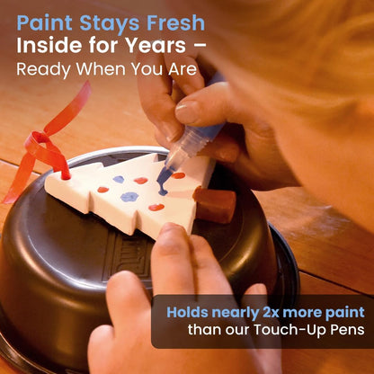 Paint stays fresh inside for years, up to 7 years. It&