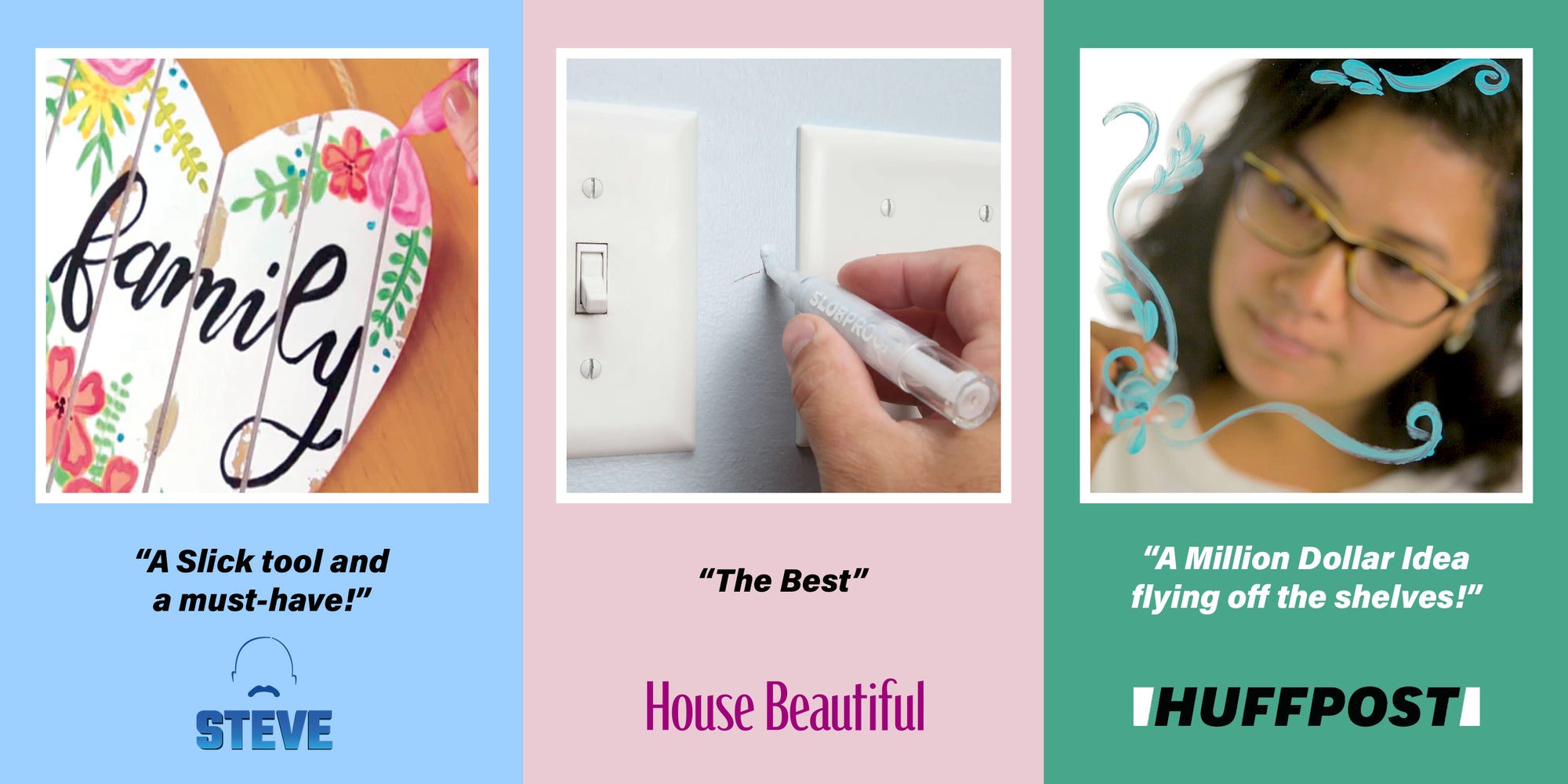 Featured in Steve Harvey, HouseBeautiful, HuffPost